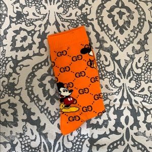 GC Mickey Socks Orange